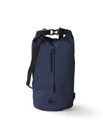 Where Tomorrow PVC dry bag Style 02 10L dunkelblau Blau