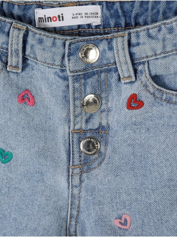 Minoti Shorts 30SHORT102 in blue denim
