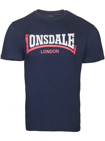Lonsdale T-Shirt "Two Tone" in Blau