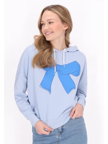 myMo Women Hoodie in light blue