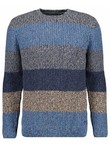 Ragman V-Ausschnitt Pullover in blau