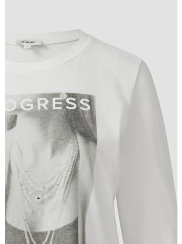 s.Oliver T-Shirt in 01D0_weiß