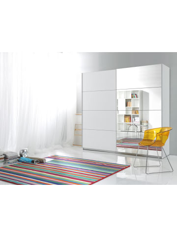 Helvetia Schwebetürenschrank Beta weiß / Spiegel 220 / 61 / 210cm