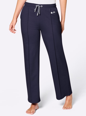 WITT WEIDEN Hose in marine-weiß