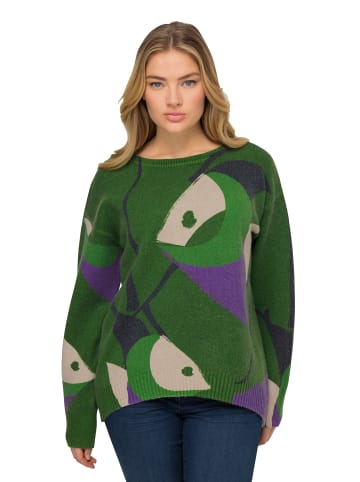 LAURASØN Pullover in hellgrün