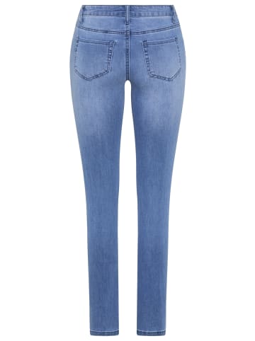 Tamaris Skinny-fit-Jeans in midblue used