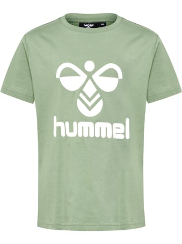 Hummel Hummel T-Shirt S/S Hmltres Kinder Atmungsaktiv in HEDGE GREEN