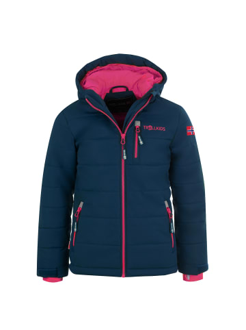 Trollkids Ski- und Winterjacke "Hemsedal XT" in Marineblau / Magenta