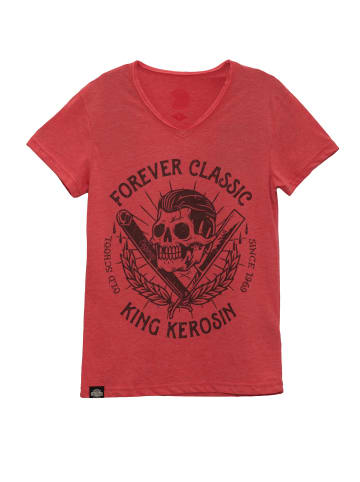 King Kerosin T-Shirt in Rot