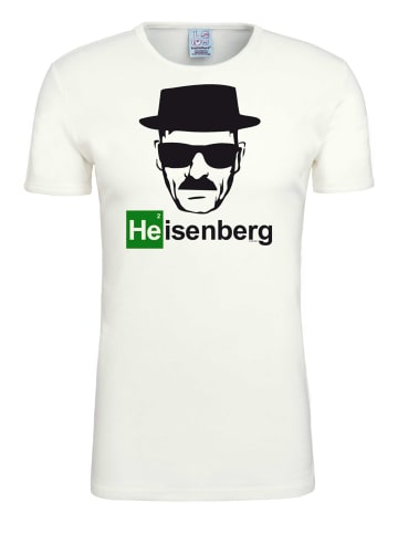 Logoshirt T-Shirt 'Heisenberg' in altweiss