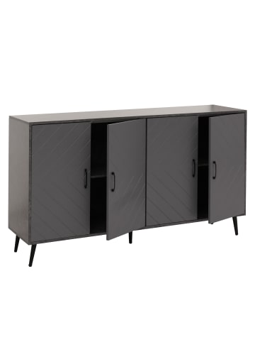MCW Sideboard N89, Marmor-Optik grau