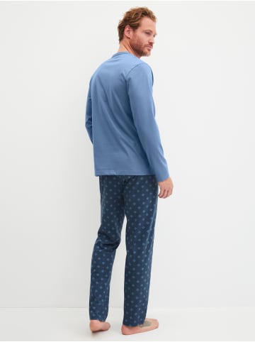 Calida Pyjama in coronet blue