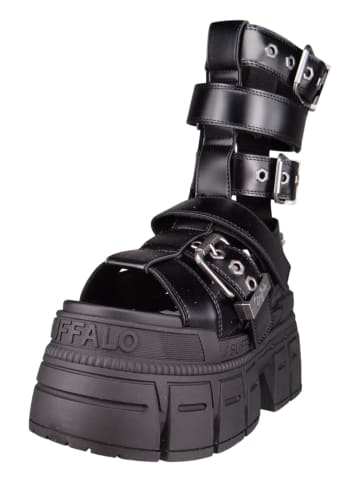 Buffalo Sandalen schwarz