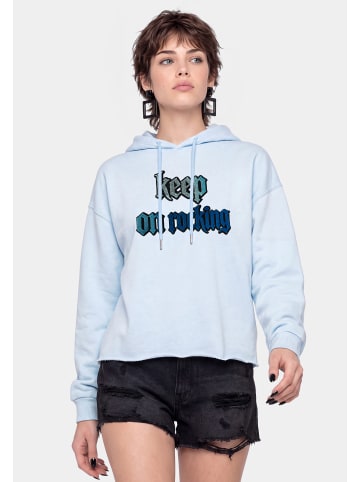 myMo ROCKS Women Hoodie in Blue