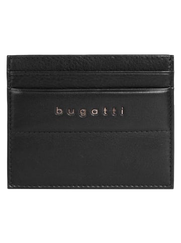 Bugatti Kreditkartenetui NOME echt Leder in schwarz