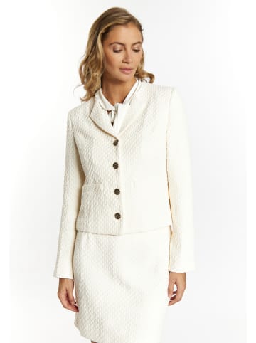 faina Bouclé Jacke in Wollweiss