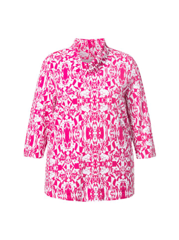 Ulla Popken Shirt in dunkles malve