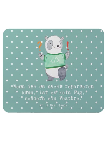 Mr. & Mrs. Panda Mouse Pad Feature Charme mit Spruch in Meeresbrise