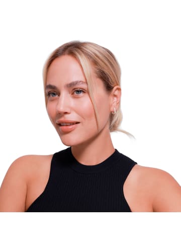 Steel_Art Creolen Damen Skye rose goldfarben in rosegoldfarben