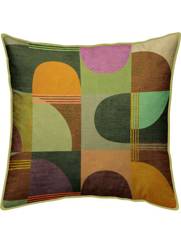 Erwin Müller Nicky-Velours, Samt Kissenhülle in gelb