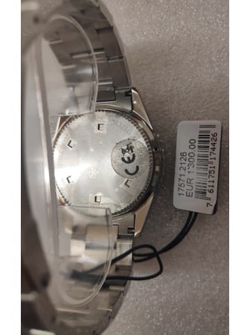 Revue Thommen Analoguhr für Herren in silber