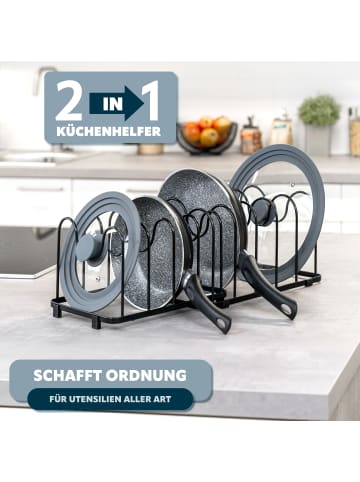 eluno Topfdeckelhalter 2tlg-Set