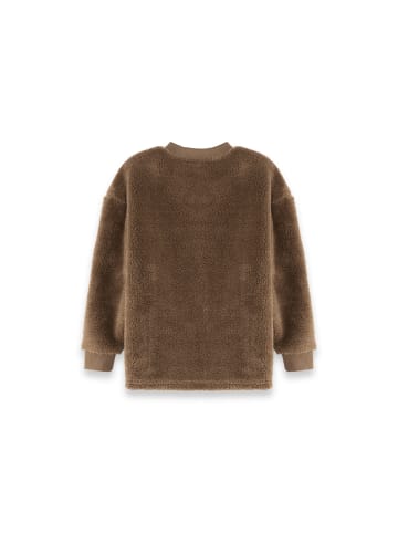 Denokids Sweatshirt Tiger Plush in braun