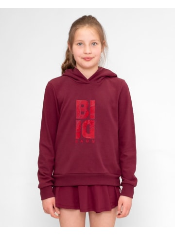 BIDI BADU Protected Leafs Chill Junior Hoody - bordeaux in bordeaux