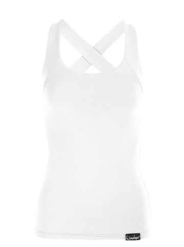 Winshape Cross Back Top WVR25 in weiß