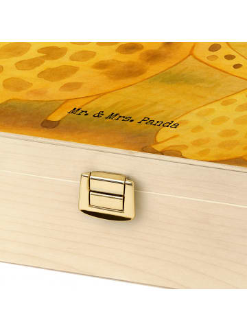 Mr. & Mrs. Panda Teedose Giraffe Kind Design ohne Spruch in Weiß