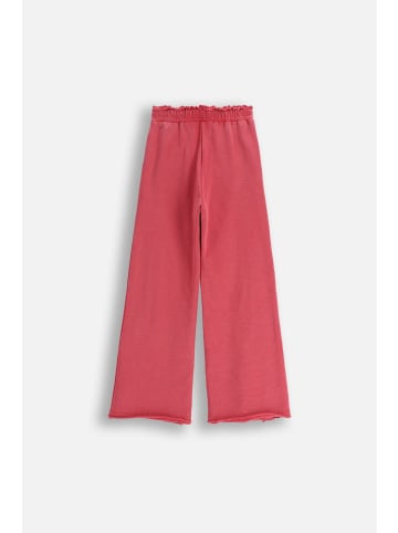 Coccodrillo Weite jogginghose mit weitem bein in dunkelrot