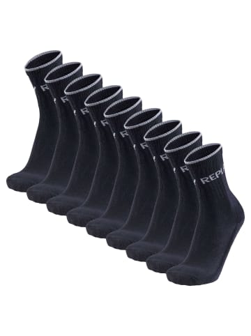 Replay Socken 9er Pack in Schwarz