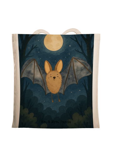 Mr. & Mrs. Panda Einkaufstasche Fledermaus Flügel Design ohne Sp... in Weiß