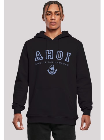 F4NT4STIC Hoodie Ahoi Knut & Jan Hamburg in schwarz