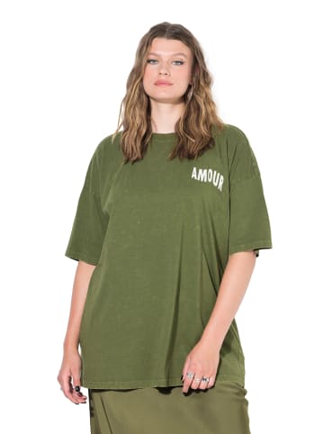 Studio Untold Shirt in palmen grün