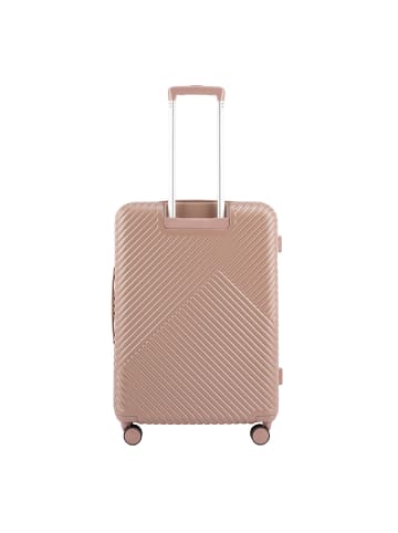 Wittchen Suitcase from polyester material (H) 66 x (B) 47 x (T) 26 cm in Rosa