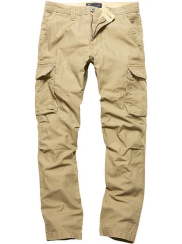 Vintage Industries Cargohose in Beige