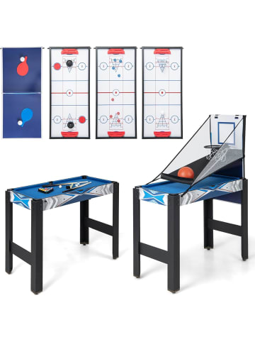 COSTWAY 6 in 1 Muti Spieltisch in Bunt