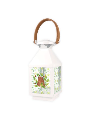 Mr. & Mrs. Panda Deko Laterne Bär König ohne Spruch in Transparent