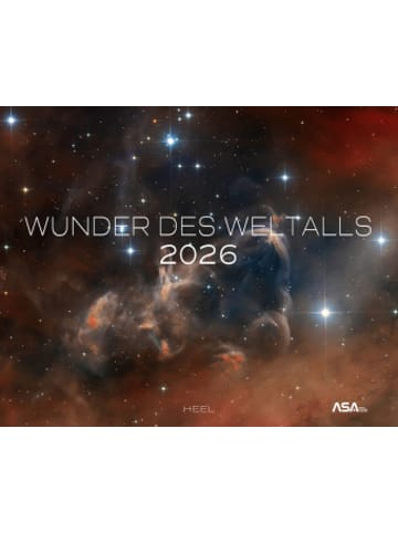 Heel Verlag Kalender - Wunder des Weltalls Kalender 2026