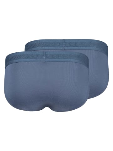 Skiny Slip 2er Pack in Blau (Be Ink)