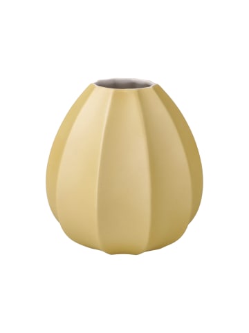 Goebel Vase " Concave " in Champagner