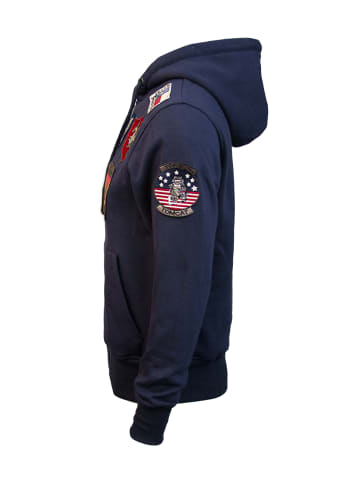 TOP GUN Sweatjacke TG20191057 in navy