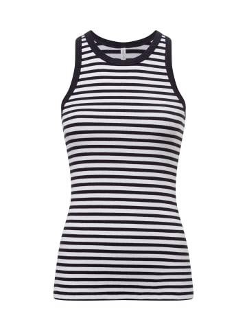 SAMSOE & SAMSOE Top Alexo in marine weiß - 0003