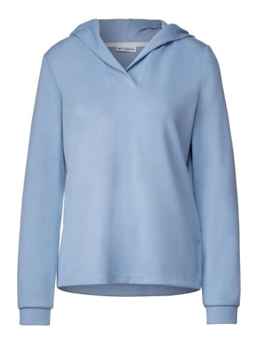 Street One Sweatshirt in light lake blue