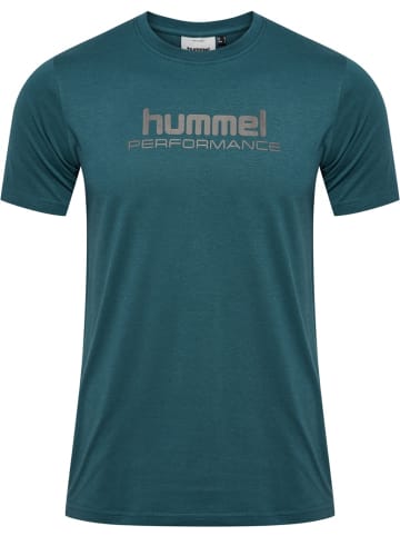 Hummel T-Shirt "Pulse Graphic T-Shirt S/S" in Grün