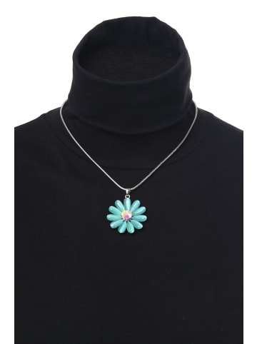 collezione alessandro Kurze Kette " Tatjana " in blau