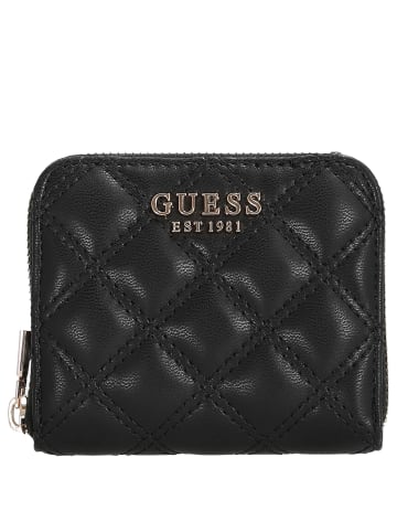 Guess Guilly II SLG Small Zip Around - Geldbörse 3cc 11 cm (beige) in schwarz