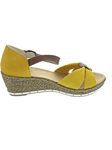 rieker Sandalette Gelb