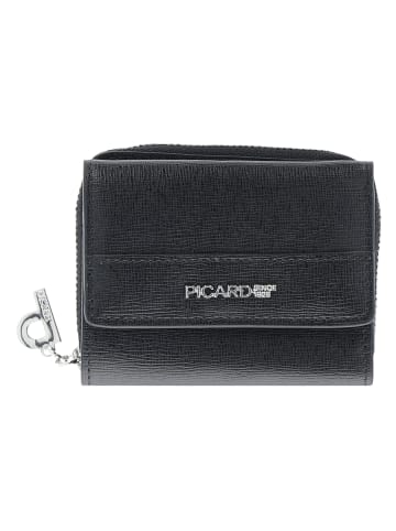 PICARD Superstar1 Geldbörse Leder 9.5 cm in schwarz